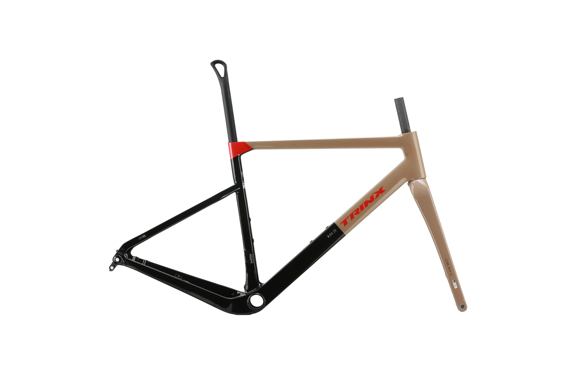 TRINX MIRA Gravel bike carbon frameset-Ultralight-UCI approved